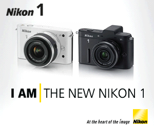 Nikon 1 Banner - cashback offer